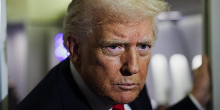 U.S. President Trump departs for Florida