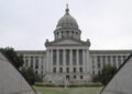 The Oklahoma State Capitol is seen in Oklahoma City