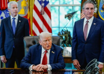U.S. President Trump holds event to sign executive order, at the White House, in Washington