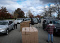 FILE PHOTO: Community FoodBank of New Jersey delivers emergency food relief to Federal workers and SNAP recipients in Leon...