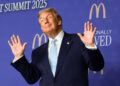 U.S. President Trump speaks at McDonald's Impact Summit