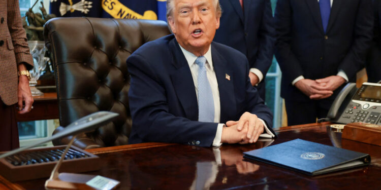 U.S. President Trump meets White House Task Force on FIFA World Cup 2026