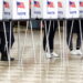 Voters head to the polls on election day in Michigan