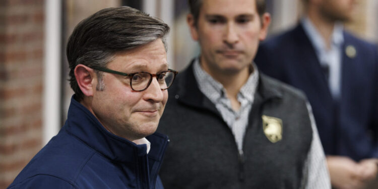 House Speaker Johnson Campaigns With Tennessee GOP Congressional Candidate Matt Van Epps