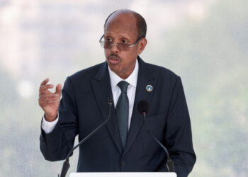 'The Mattei Plan for Africa and the Global Gateway: A common effort with the African Continent' summit, at Villa Doria Pam...