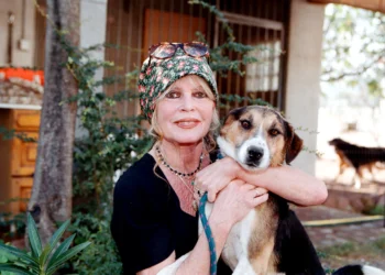 Brigitte Bardot Visits Dog Refuge