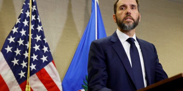 U.S. Special Counsel Jack Smith speaks about indictment of former U.S. President Trump in Washington