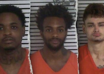 Split image of escaped inmates in Louisiana