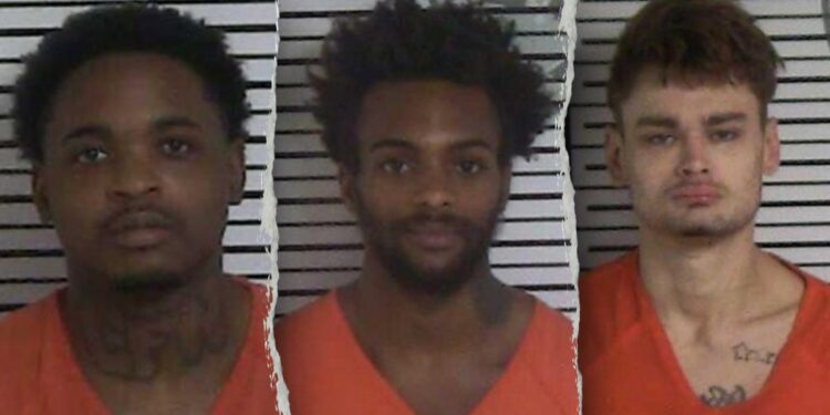 Split image of escaped inmates in Louisiana