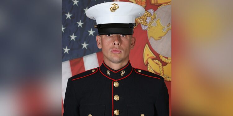 tanner rubio in marine uniform headshot