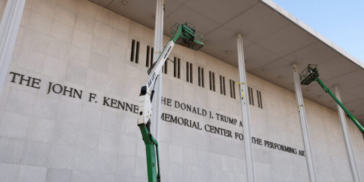 Renaming of The John F. Kennedy Memorial Center for the Performing Arts, in Washington