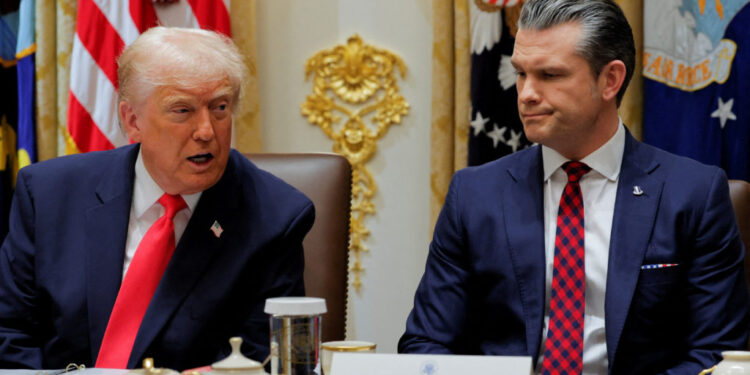 U.S. President Donald Trump at the White House in Washington