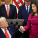 U.S. President Donald Trump signs a bill to award congressional gold medals to members of the 1980 U.S. Olympic men's hock...