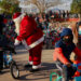 Annual gift-giving event for children in need organized by the fire department, in Ciudad Juarez