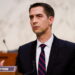 U.S. Senator Tom Cotton (R-AR) speaks during a U.S. Senate Judiciary Committee confirmation hearing on Judge Ketanji Brown...