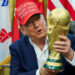 FILE PHOTO: U.S. President Trump makes an announcement on 2026 FIFA World Cup, at the White House