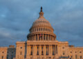 The U.S. Capitol at sunset in Washington, D.C.
