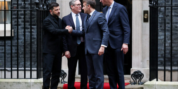 E3 partners France, Germany and Britain meet in London