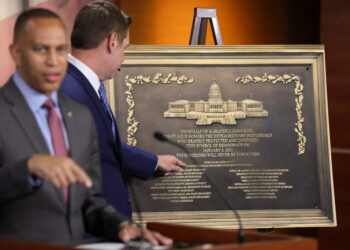 U.S. House Minority Leader Jeffries holds a news conference about House Republicans’ proposed January 6 subcommittee