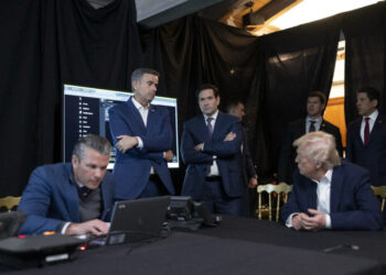 Photos show Trump watching U.S. military operation in Venezuela