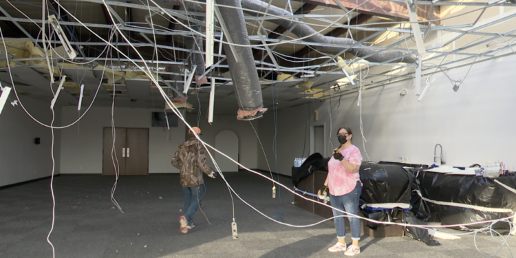 The Hub members damage.png