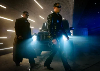 The Beauty -- Pictured: Jeremy Pope as Jeremy, Anthony Ramos The Assassin. CR: Eric Liebowitz/FX