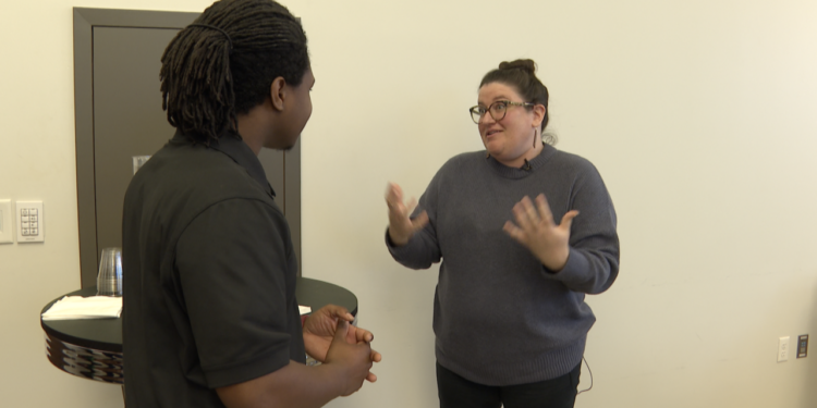 two shot GILCREASE MUSEUM FEEDBACK MEETING