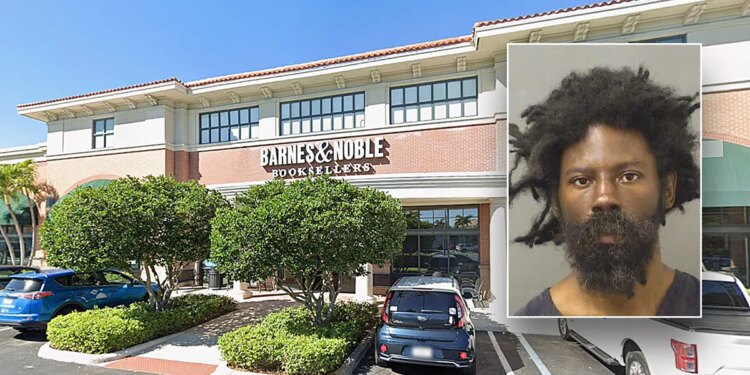 Barnes & Noble store and suspect Antonio Moore