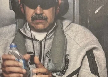 Photo of Venezuelan President "Nicolas Maduro on board the USS Iwo Jima" as described by U.S. President Donald Trump