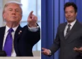Jimmy Fallon skewered Donald Trump’s Nobel obsession by joking that he’d grab the prize first and worry about the rules later. (Photo credit: The Tonight Show Starring Jimmy Fallon/YouTube; X/The White House)