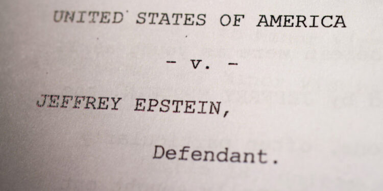 Newly-released documents from the U.S. Justice Department files on Jeffrey Epstein
