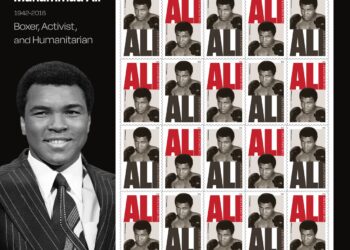 Muhammad Ali-Stamp