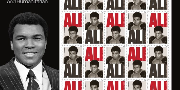 Muhammad Ali-Stamp
