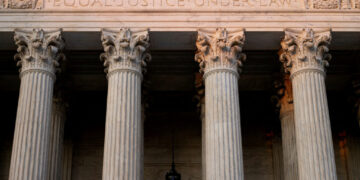 FILE PHOTO: A view of the U.S. Supreme Court in Washington