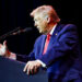 U.S. President Donald Trump addresses House Republicans at the Kennedy Center in Washington