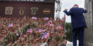 Trump visits Fort Bragg to mark U.S. Army anniversary