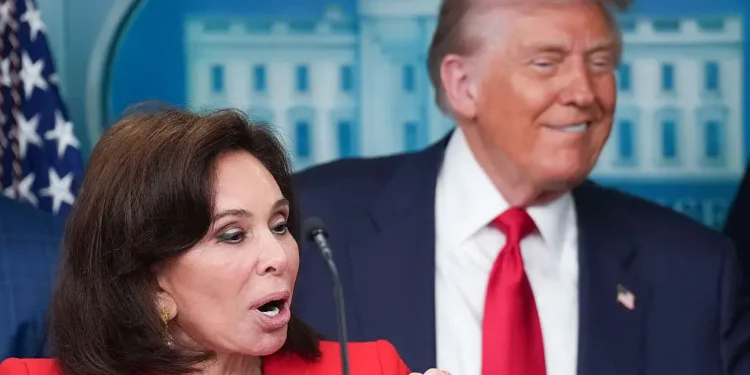 'Bring Your Own Kneepads': Trump Cabinet Members Butter Him Up After He’s Booed at Commanders Game, But What Jeanine Pirro Does Takes It Over the Top