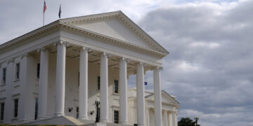 The Virginia State Capitol, the seat of state government of the Commonwealth of Virginia, is pictured in Richmond, Virgini...
