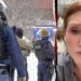 Ice agents on snowy minneapolis street split with vcu nurse malinda cook