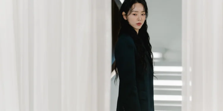 The Art of Sarah Shin Hae-sun as Sarah Kim in The Art of Sarah Cr. Kim Eun jeong/Netflix © 2026