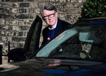 Former British Ambassador to the U.S. Mandelson faces uproar over links to Jeffrey Epstein