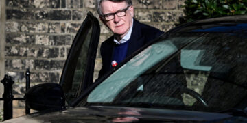 Former British Ambassador to the U.S. Mandelson faces uproar over links to Jeffrey Epstein