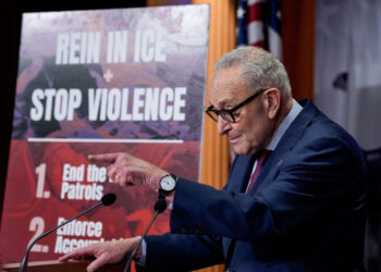 Senate Minority Leader Chuck Schumer Holds a News Conference