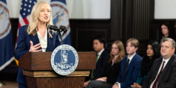 Virginia Governor Spanberger gives Democratic rebuttal to Trump's State of the Union address