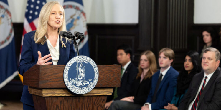 Virginia Governor Spanberger gives Democratic rebuttal to Trump's State of the Union address