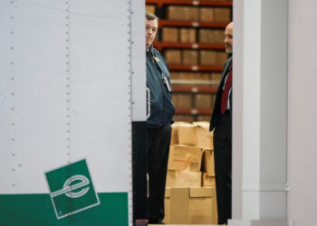 Federal Bureau of Investigation (FBI) executed a search warrant at the Fulton County Election Hub and Operation Center, in...