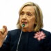 Hillary Clinton speaks during a Ploughshares event announcing Women Transforming Global Security (WTGS) initiative, in New...