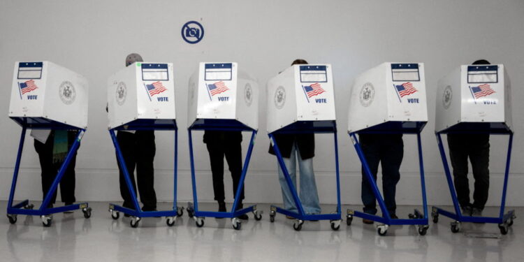 Election Day in New York City Brooklyn borough