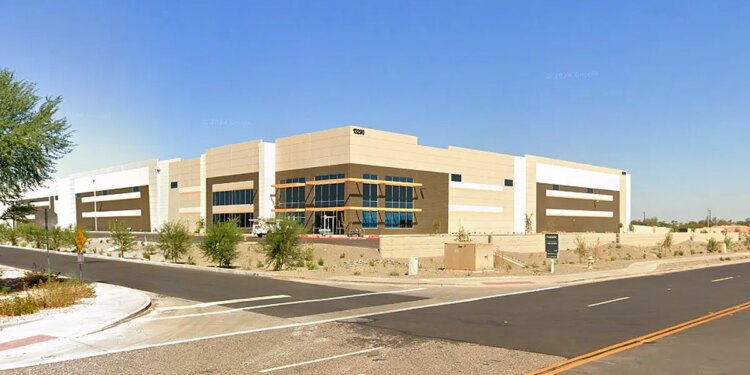 Warehouse in Arizona found damaged