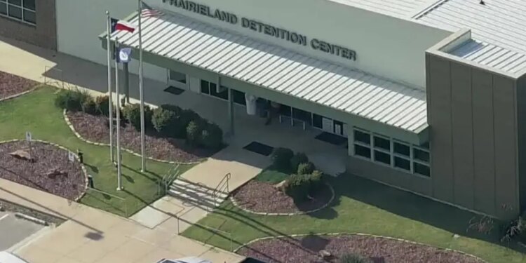 The Prairieland Detention Facility in Alvarado, Texas